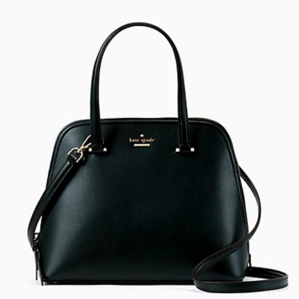 Kate Spade New York Black Patterson Drive Carli Satchel